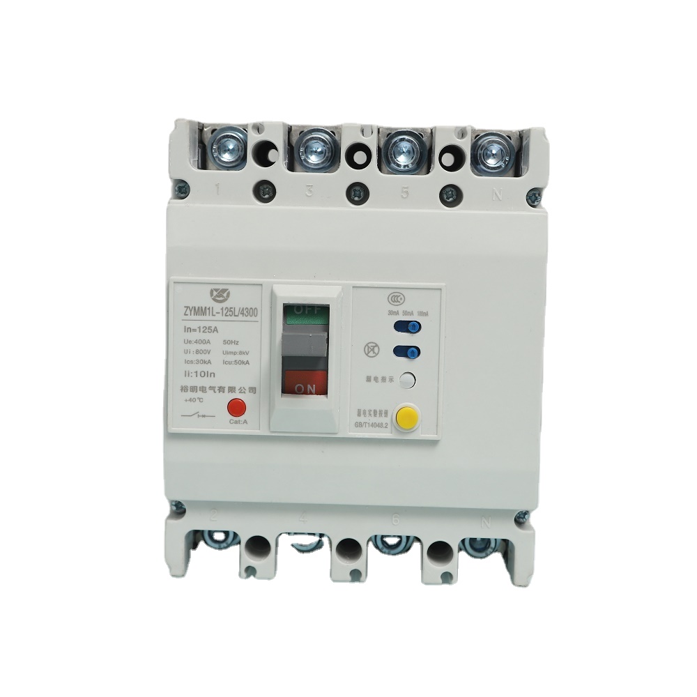 125A Earth Leakage Protection Residual Current Circuit Breaker